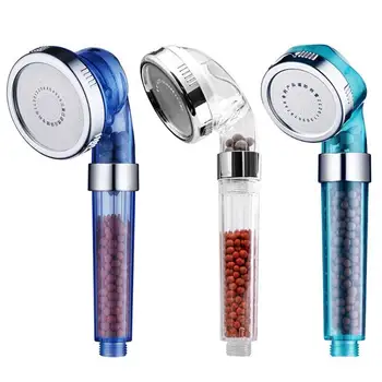 

Handheld Lotus Sprinkler Shower Filter High Pressure Anion Shower Head Set