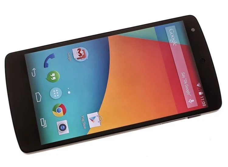 Google LG Nexus 5 D820 D821 EU edition сотовый телефон 3g 4G lte gps NFC четырехъядерный 2 Гб 16 г 32 г 4,95 ''сенсорный разблокированный телефон