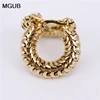 MGUB-boucles d'oreilles confortables, accessoires sous vide, environ 9.8 et g/paire, diamètre extérieur, 30mm-50mm, deux styles au choix, fromSL04 ► Photo 2/6