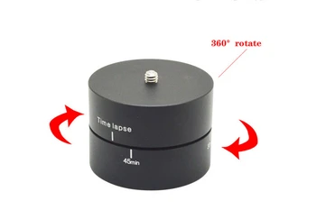 

360 Degrees Panning Rotating Time Lapse Stabilizer + Tripod Mount Adapter for Gopro Hero 4 3+ 3 SJCAM forXiaomi Action Camera