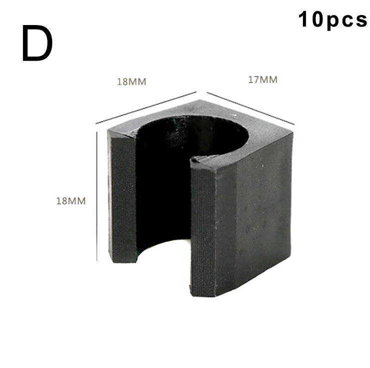 10 шт. бильярдный кий стойка бассейн палка держатель зажим настенное крепление вешалка клип и T8 - Цвет: D