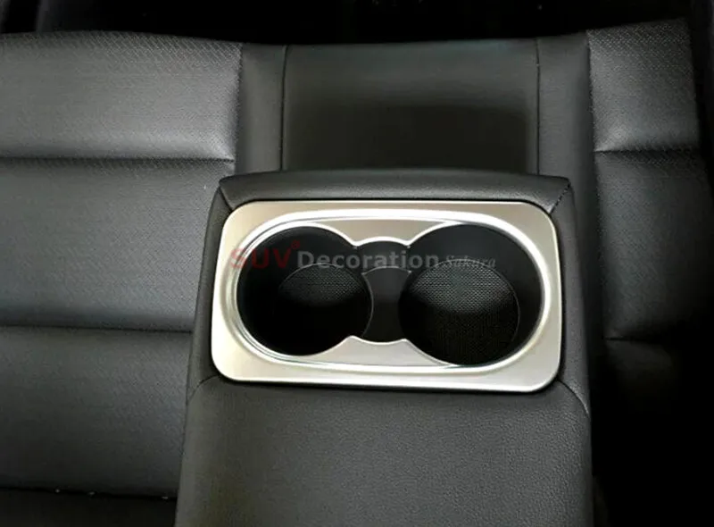 NEW Arrival!!! For Hyundai Elantra Avante Sixth Generation 2016 2017 ABS Rear Seat Water Cup Glass Decoration Panel Trim 1pcs | Автомобили