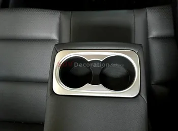 

NEW Arrival!!! For Hyundai Elantra Avante Sixth Generation 2016 2017 ABS Rear Seat Water Cup Glass Decoration Panel Trim 1pcs