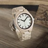 BOBO BIRD Wood Watch for Men White Maple Miyota 2035 Quartz Movement Wristwatch Drop Shipping Relogio Masculino B-G30 ► Photo 1/6