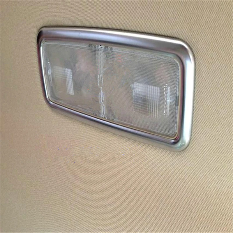 Автомобильный чехол WELKINRY для Toyota Corolla Altis E170 2013 ABS хромированный светильник для чтения на крыше с наклейкой