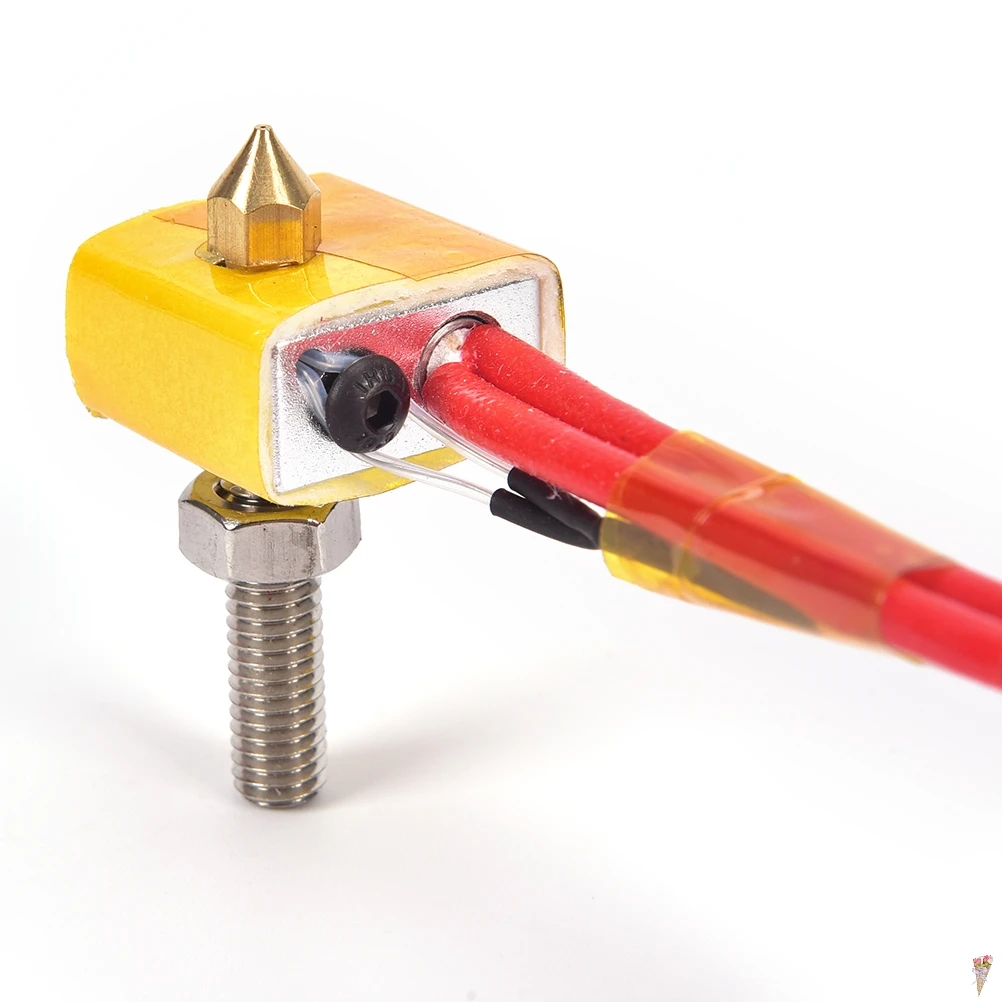 DIY Hotend набор сопла горло экструдера нагреватель 1 75 мм/0 4 мм Экструдер Блок для Anet A2