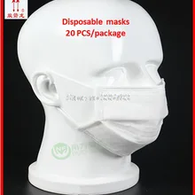 20 шт одноразовые маски нетканых материалов медицинского лечения роспись маска для лица против бактерий PM2.5 фильтр маска для лица