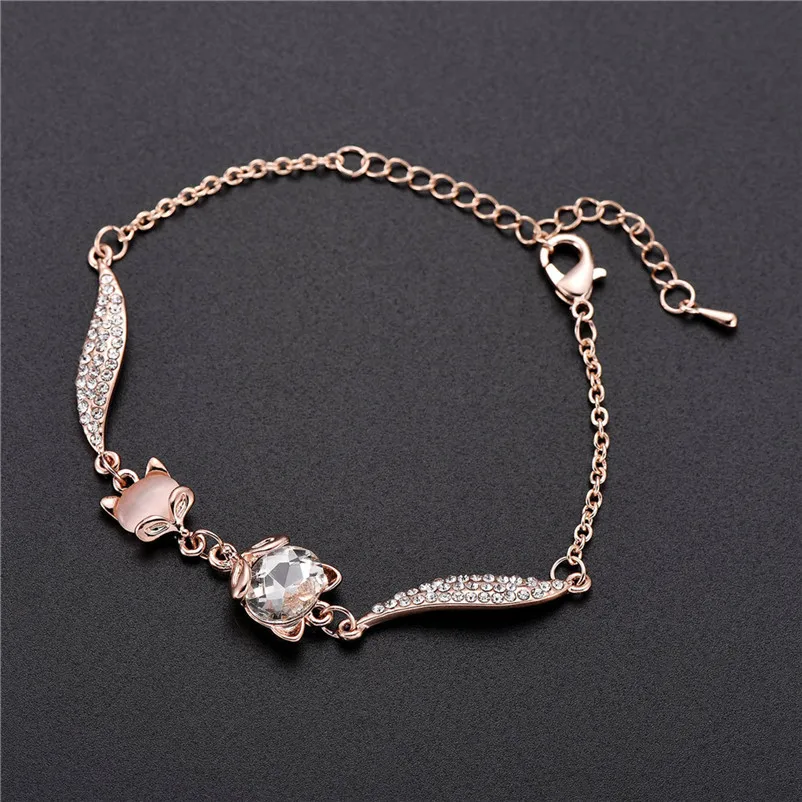 Fashion bracelets for women 2018 Bracelet Alloy Rhinestone Simple Versatile Jewelry Pulseiras Dorp ShippingY11#N  (2)