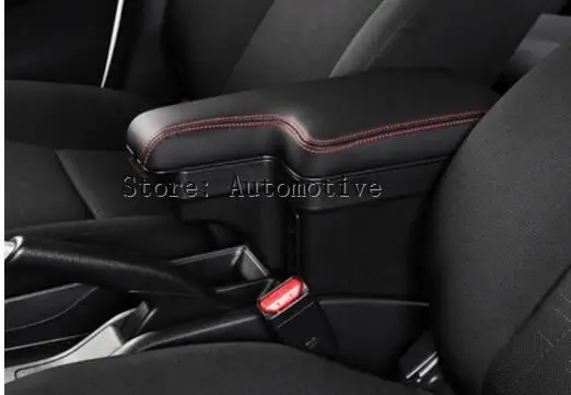 Автомобильный подлокотник чехол для Honda JAZZ 2014 2015 2016 2018 Текущий центральный