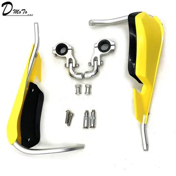 White 1-1/8" Handlebar Handguards Dirt Bike MX Hand Guards For XR CRF WR DRZ 28.6mm Brush Bar Motorcycle Armor Handguards