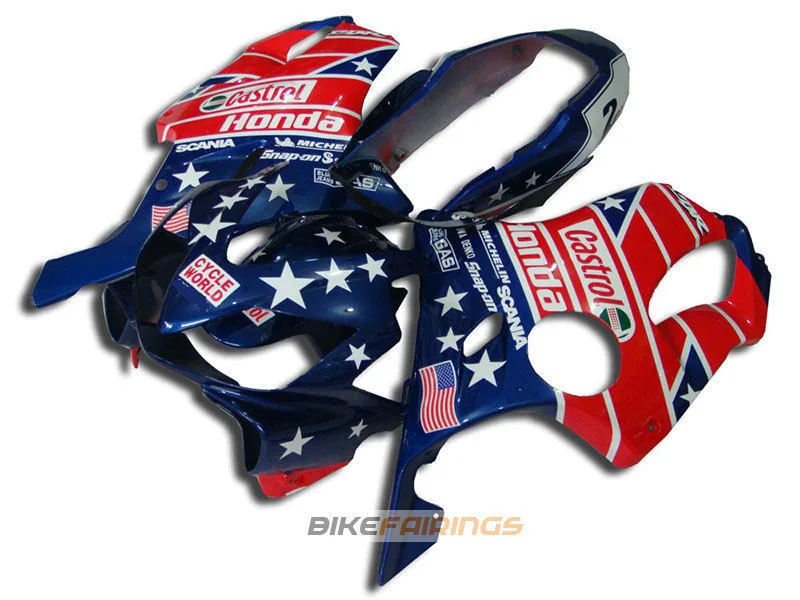

New ABS motorcycle Body fairings kit Fit for Honda CBR600F4i CBR 600 FS F4i 2004 2005 2006 2007 04 05 06 07 fairings blue red