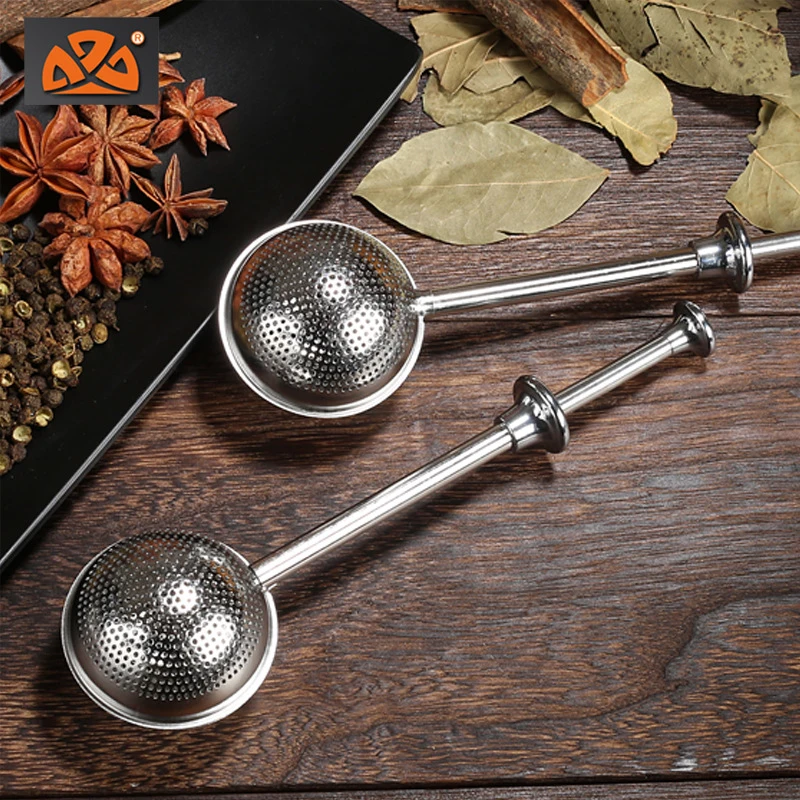 

Mesh Tea Infuser Stainless Steel Reusable Tea Strainer Metal Tea Bag Filter Loose Leaf Green Teapot Mug Teaware Tea Strainer