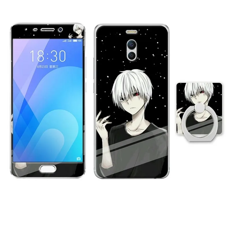 Meizu M6 note case cover glass screen protector  (13)
