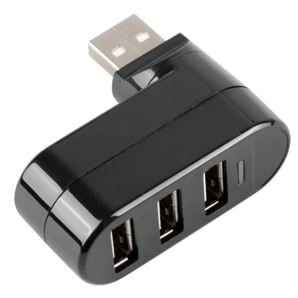 Portable Mini High Speed 3 Ports USB 2.0 Hubs Computer Peripherals For Notebook Personal Computer USB Hubs P20