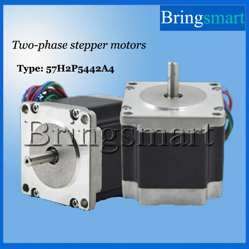 Bringsmart 57 Four-Wire Two-Phase Stepper Motor DC Low speed Motor High Torque Drive Miniature Motors bringsmart 12v dc gear motor 60w high torque motor adjustable speed low speed dc motor