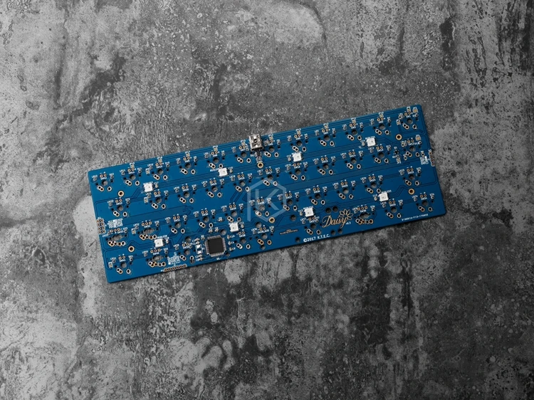  daisy 40% Custom Mechanical Keyboard Kit Supports TKG-TOOLS Underglow RGB led PCB 40% programmed mx