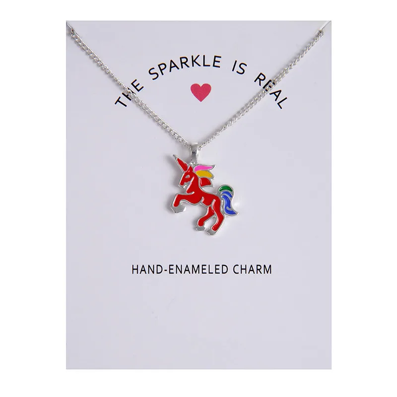 " Sparkled Unicorn" Necklace 4
