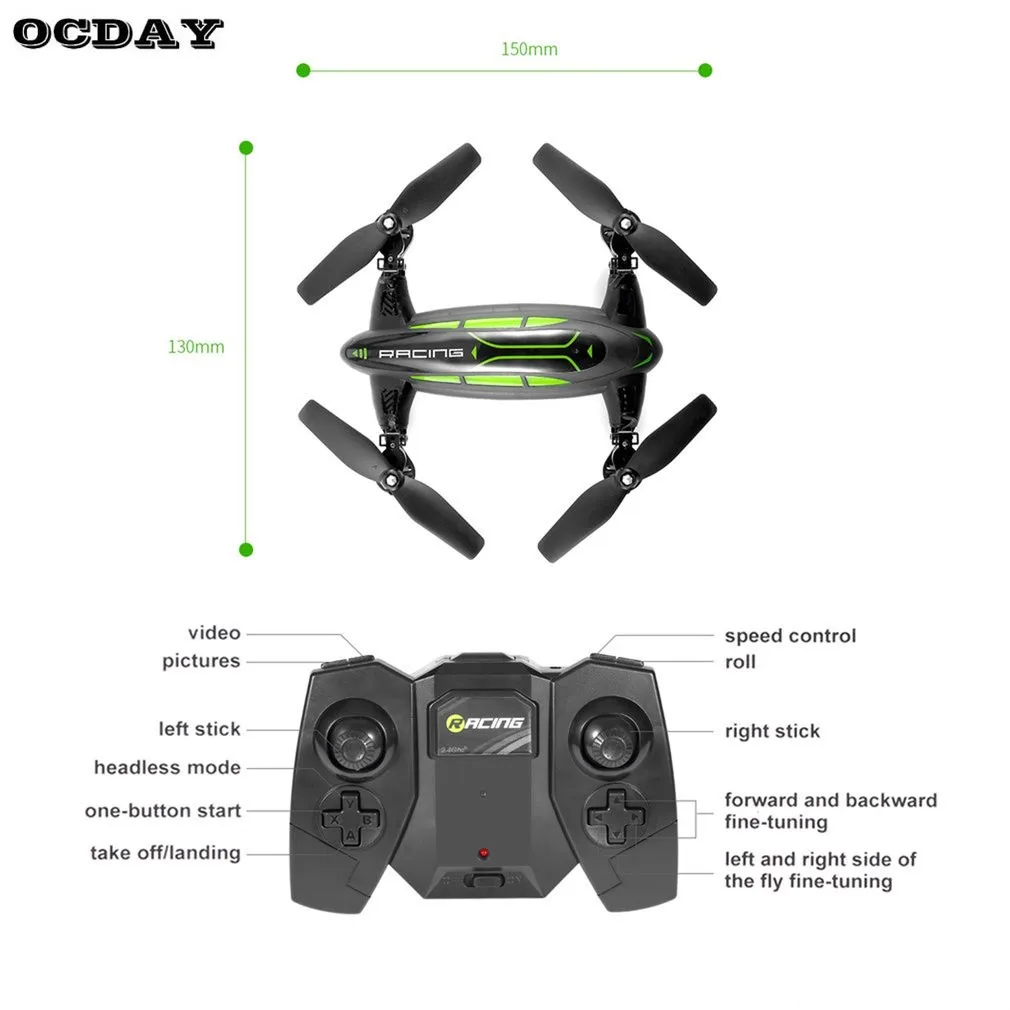 Profissional Drone Câmera Ar-estrada Modelo Duplo Carro Voador 2.4g Quadcopter 6-axis 4ch Helicóptero Lados Duplos Fy602 rc hd 9 modelo duplo carro voador 2.4g rc quadcopter