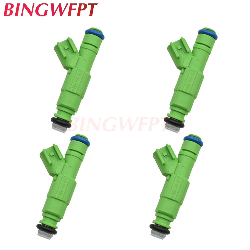 

4PCS 0280156007 Fuel Injectors 2Pin Fit for Chrysler Town & Country Voyager For Dodge Grand Caravan 3.3L 2001 2002 2003
