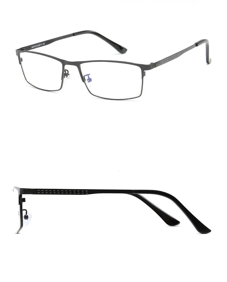 Женские анти-синие легкие очки оправа компьютерные игровые очкиПрозрачные Линзы для очков деловые мужские необходимые FullFrame поддельные очки