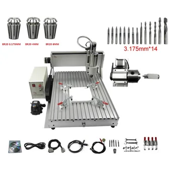 

6040 CNC cutting milling machine 2200W VFD spindle usb woodworking machinery china cnc Manufacturer