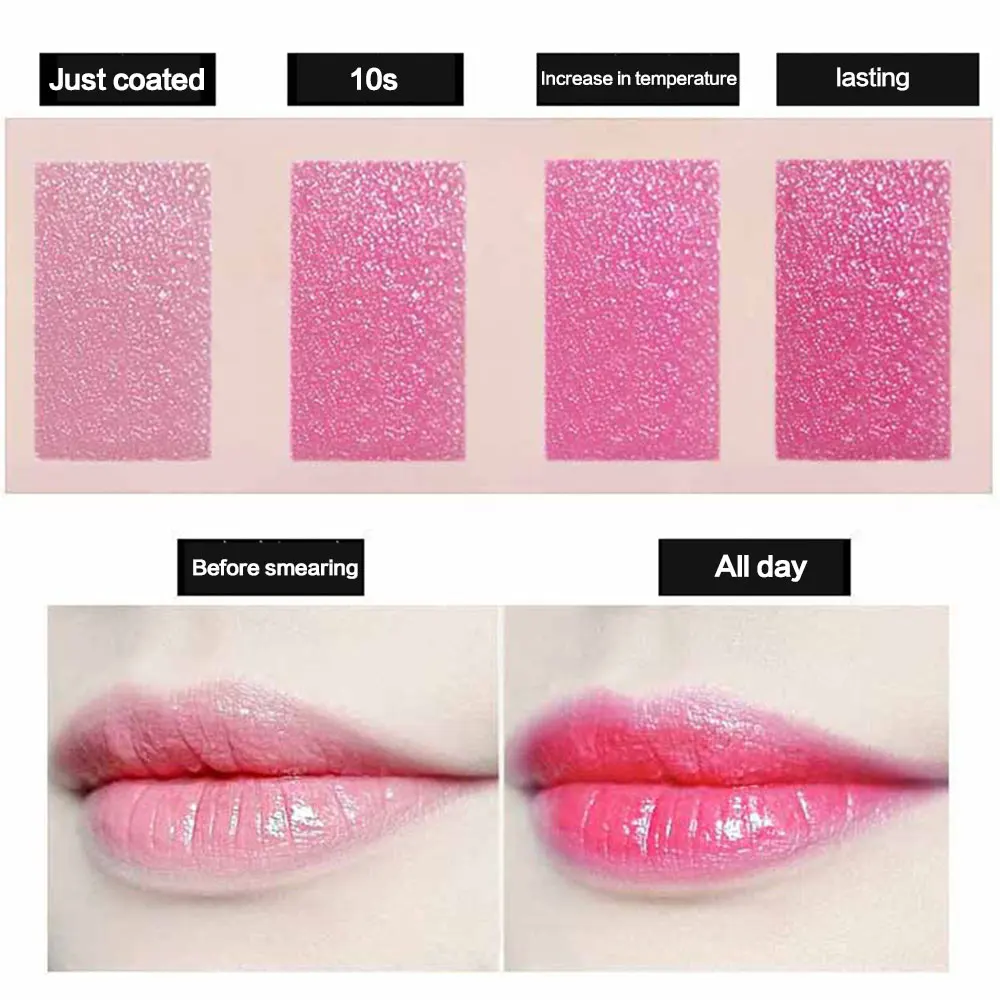 Natural Moisturizer Lipstick Transparent Changed Color Lipbalm Protector Lips Cosmetics Lipsticks Makeup Long Lasting Lip Makeup