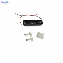 50 шт. 1x18650 батарея Чехол держатель Гнездо распределительная коробка для проводовС проводами 15 см, заголовком PH 2,0 и обжимами