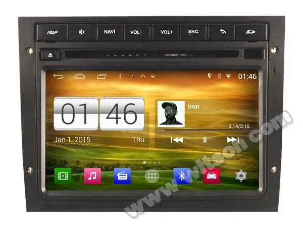 

7" Quad Core Android 4.4.4 OS Special Car DVD for Holden Commodore VZ SV6 with Built-in Analog TV Function &1024*600 Resolution