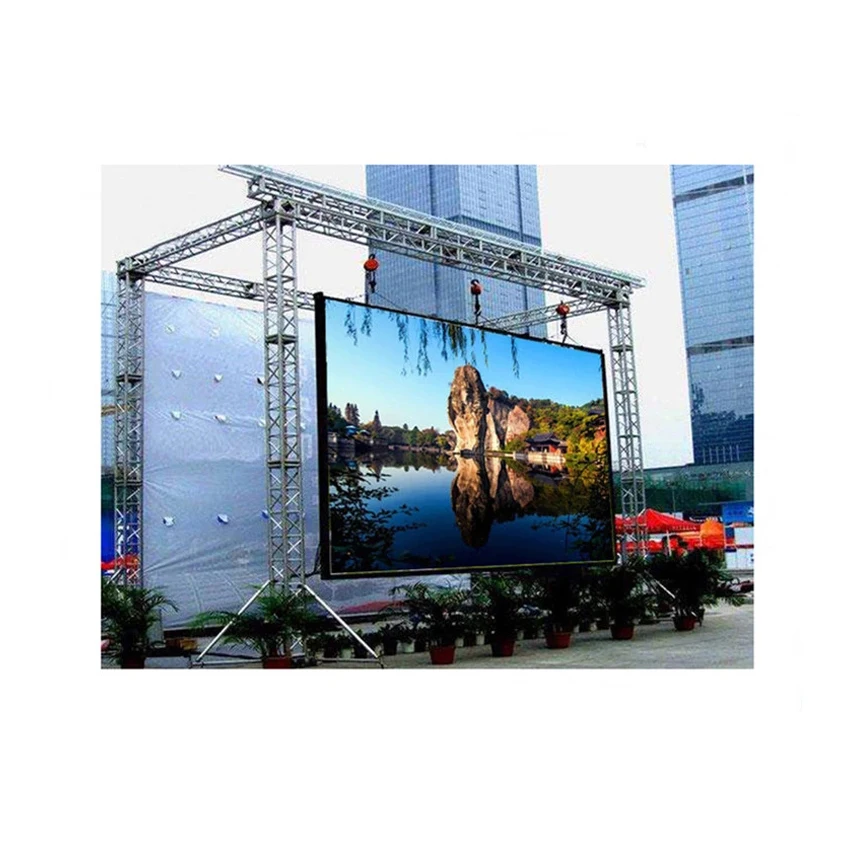 

640X640mm die casting aluminium cabinet P5 SMD2727 outdoor waterproof full color led display screen for led advertisig billboard