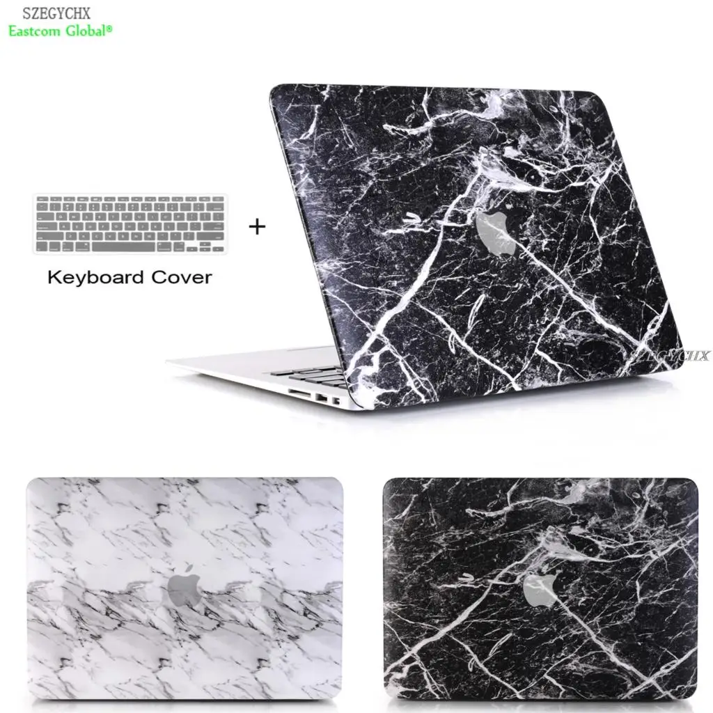 Marble Pattern For Apple MacBook Air Pro Retina 11 12 13 15 for mac book New Pro 13 15 inch with New Touch Bar+ Keyboard Cover Marble Pattern For Apple MacBook Air Pro Retina 11 12 13 15 for mac book New Pro 13 15 inch with New Touch Bar+ Keyboard Cover
