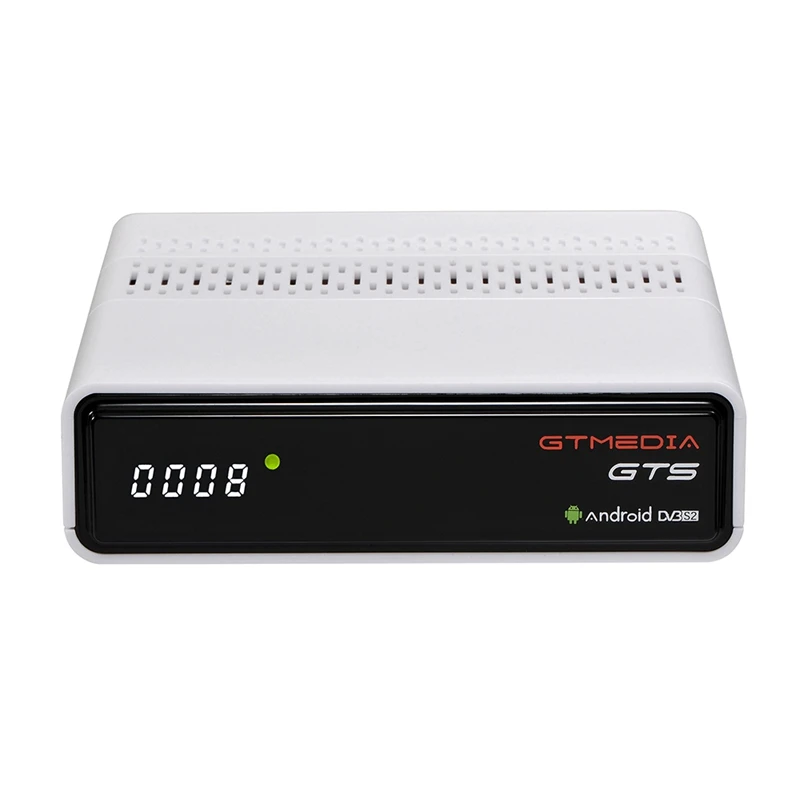 GTMEDIA Gtc спутниковый ресивер Android 6,0 Tv Box+ dvb-s/S2 Smart Tv Box встроенный Wifi Hd 4K пульт дистанционного управления телеприставка