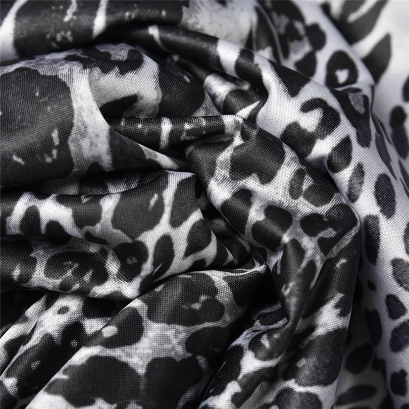  Fashion Womens Autumn Winter Casual Long Sleeve Leopard Print Fashion Coat Bllouse T-Shirt Tops Long coat New Arrival#4F01 (26)