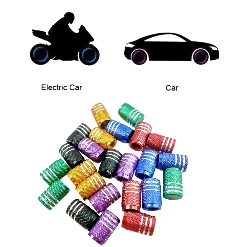 4 шт. Автомобильная крышка клапана Автомобильная мотоциклетная шина Цветной алюминиевый сплав колпачок ступицы колеса крышка клапана крышка ствола клапана s пылезащитные крышки