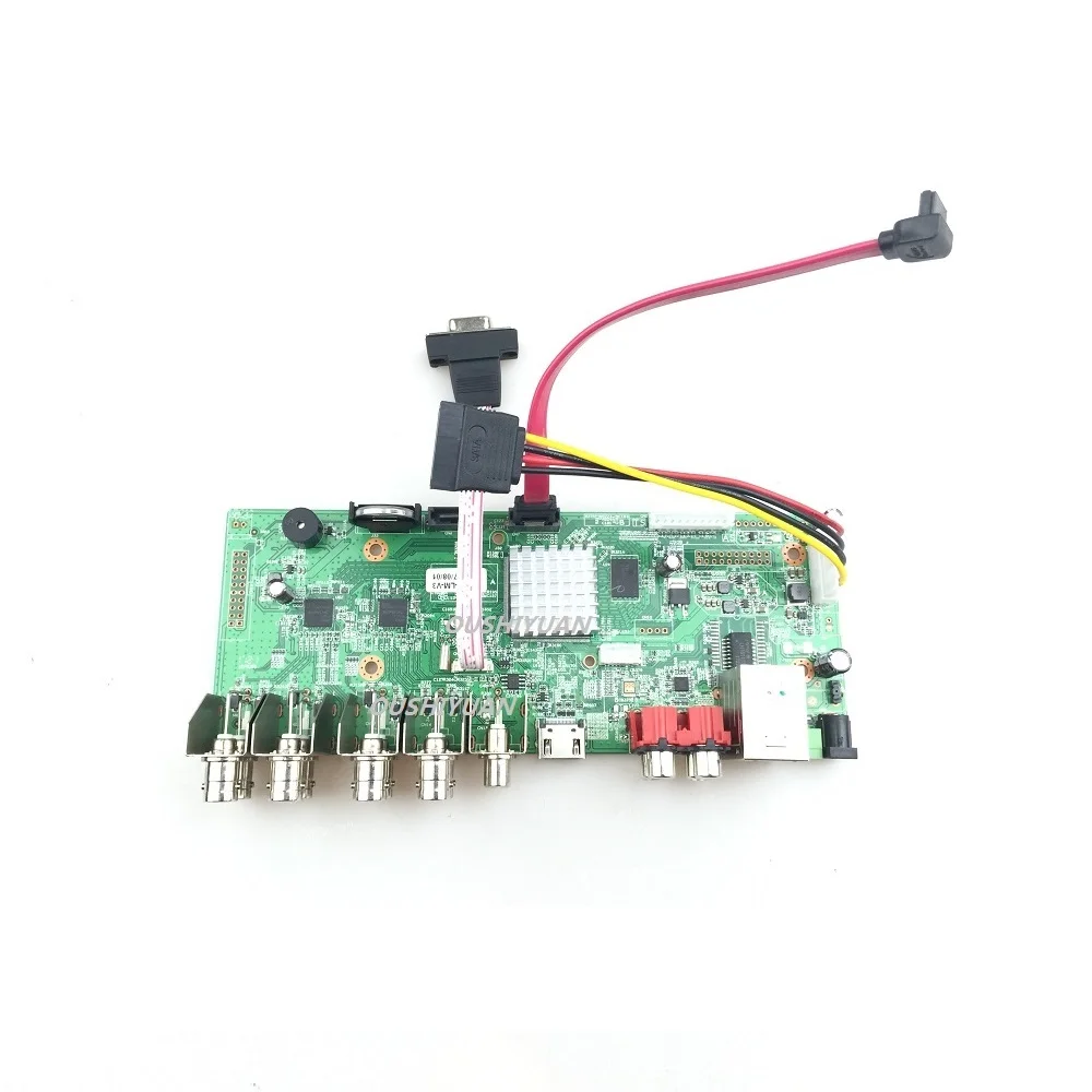 Видеорегистратор H.264 8 каналов 1080N AHD/TVI/CVI/CVBS/ 16 1080P NVR IP 5 в 1 DVR основная плата для