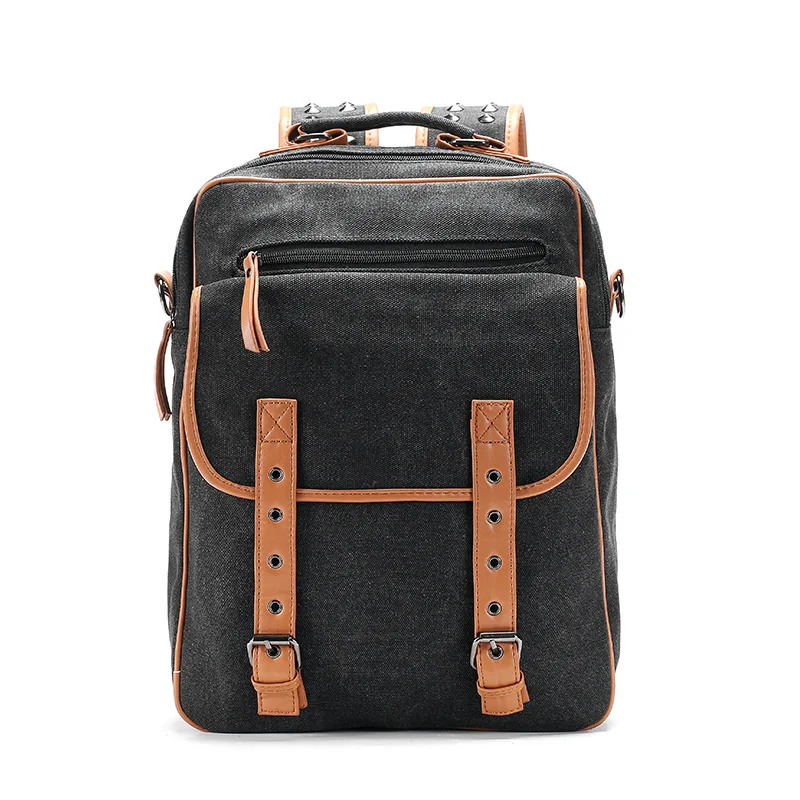 

2018 Vintage Men Women Canvas Backpacks School Bags for Teenagers Boys Girls Large Capacity Laptop Backpack Fashion Men Backpack