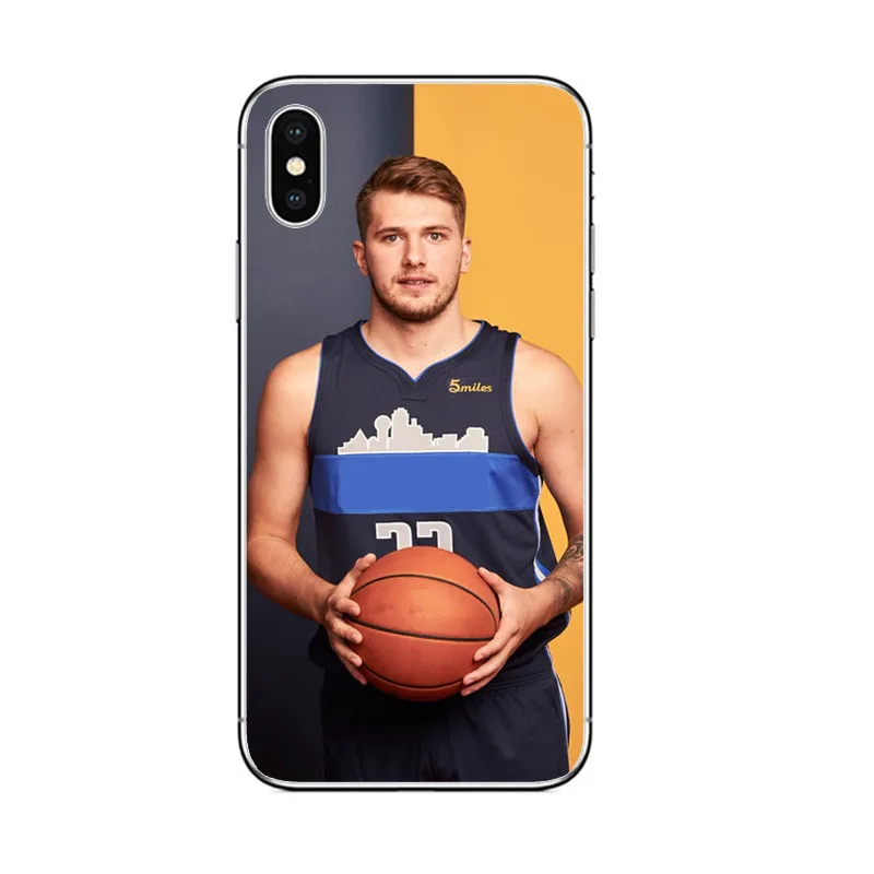 Европа Luka Doncic задняя крышка для apple iPhone 6 6s 7 8 plus 5 5S se XR 10 X XS MAX FIBA MVP King крутые жесткие чехлы для телефона coque - Цвет: Hard PC Doncic