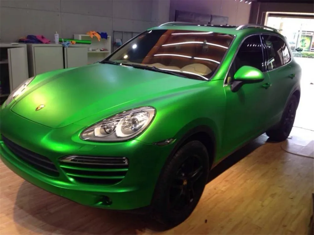  Various Colors Matte Satin Chrome Metallic Vinyl Car Wrap Film Vehicle Sticker Decal Laptop Phone M