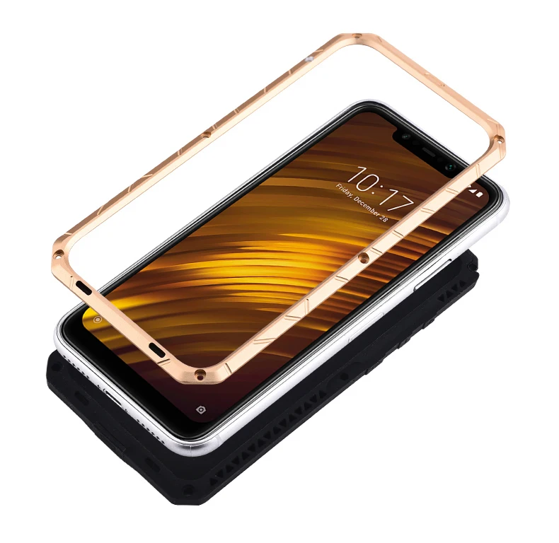 Оригинал IMATCH ежедневно водонепроницаемый чехол для Xiaomi POCOPHONE F1 Роскошный