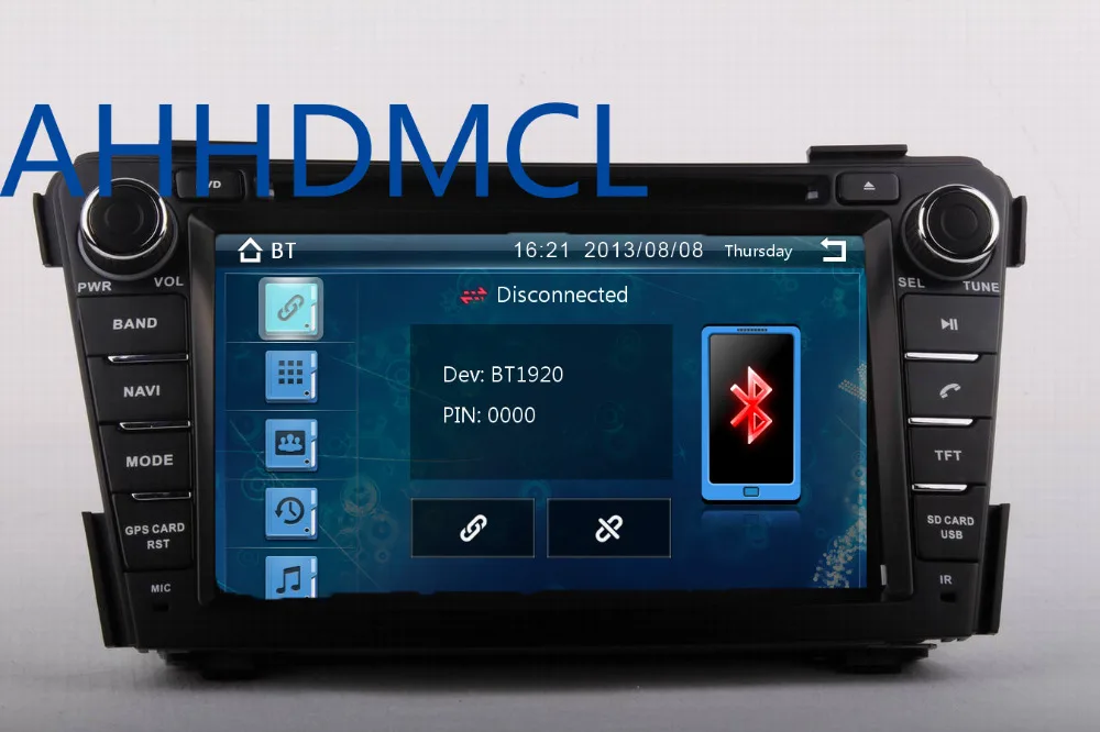 Top AHHDMCL Car Multimedia Player DVD Radio Stereo Audio GPS Navigation For Hyundai i40 2011 2012 2013 2014 2015 2016 2017 4