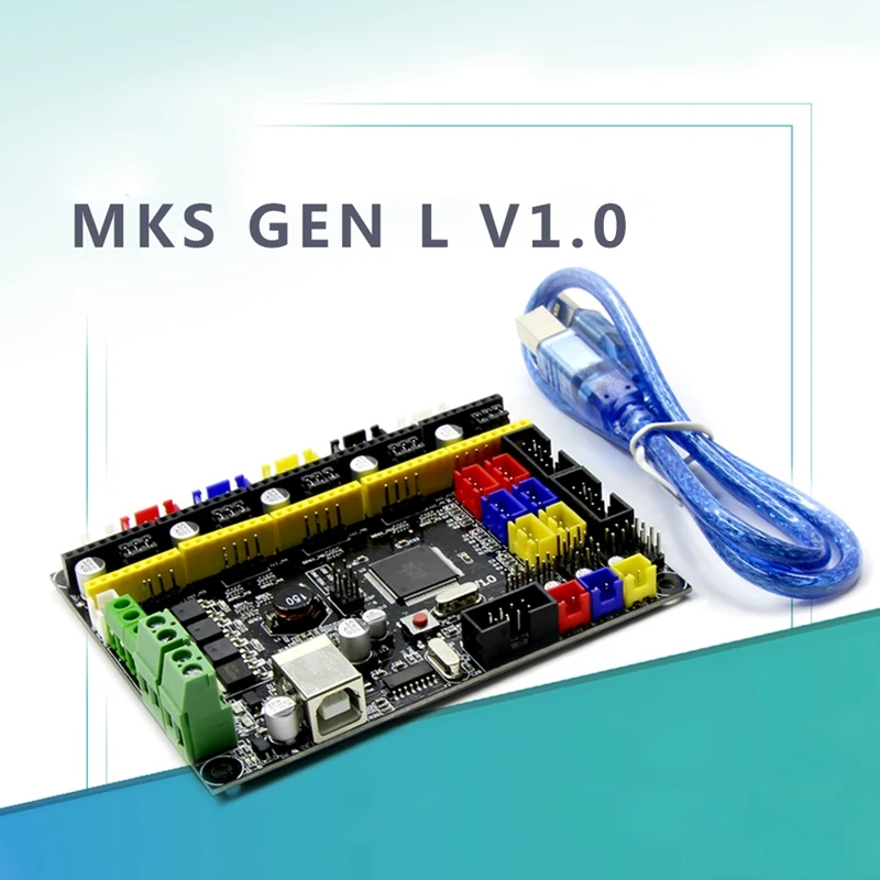 Аксессуары для 3D принтера материнская плата управления MKS GEN-L V1.0 совместимый ramps с открытым исходным кодом marlin