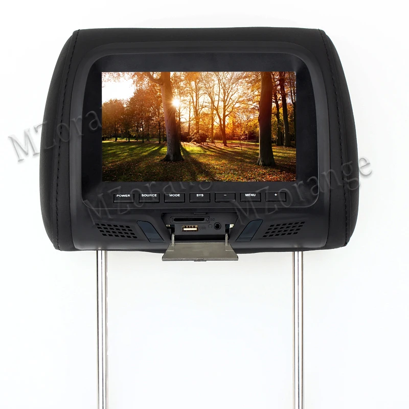 

car headrest monitor headrest with monitor headrest car monitor 1 pc 7 inch Multi media Player car monitor MP4 MP5 USB SD