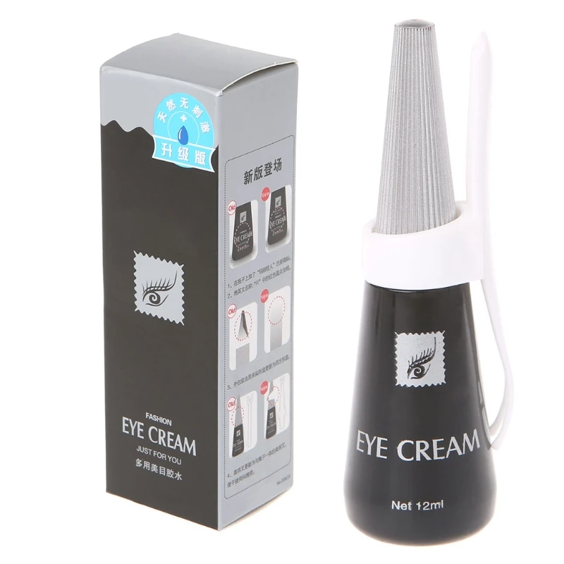 

12ml Black Invisible Eyelash Accessories Waterproof Lash Glue Eyelash Adhesive