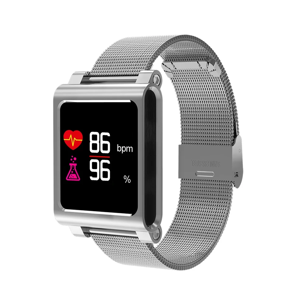

696 Bluetooth Smart Band K8 Blood Pressure Wrist Watch Pulse Meter Monitor Heart rate Fitness Tracker