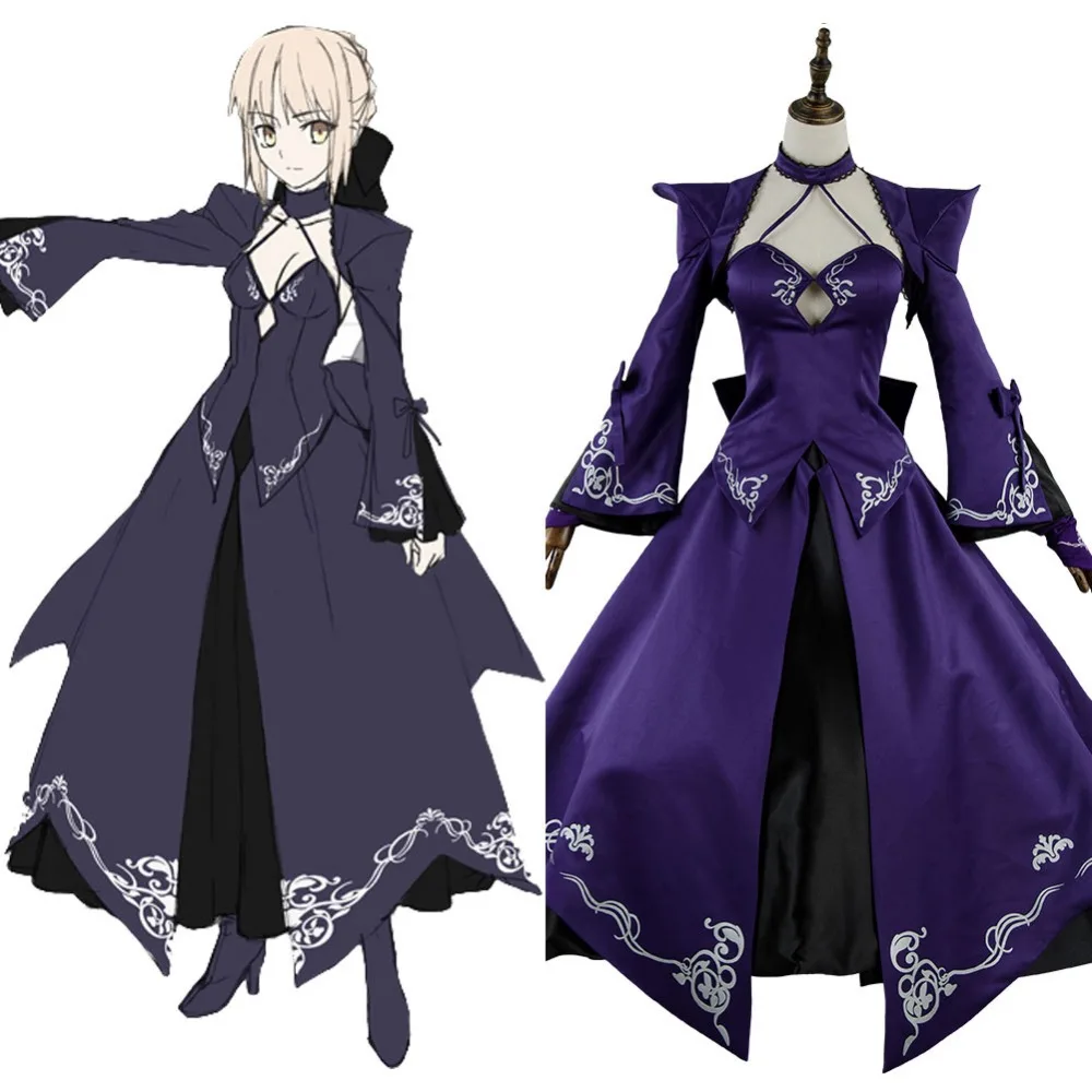 Fate Stay Night Grand Order FGO Saber Alter Stage 3 Cosplay Costume