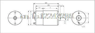 RS555 DC хобби мотор турбины генератор 12 V 6000 RPM Высокий крутящий момент