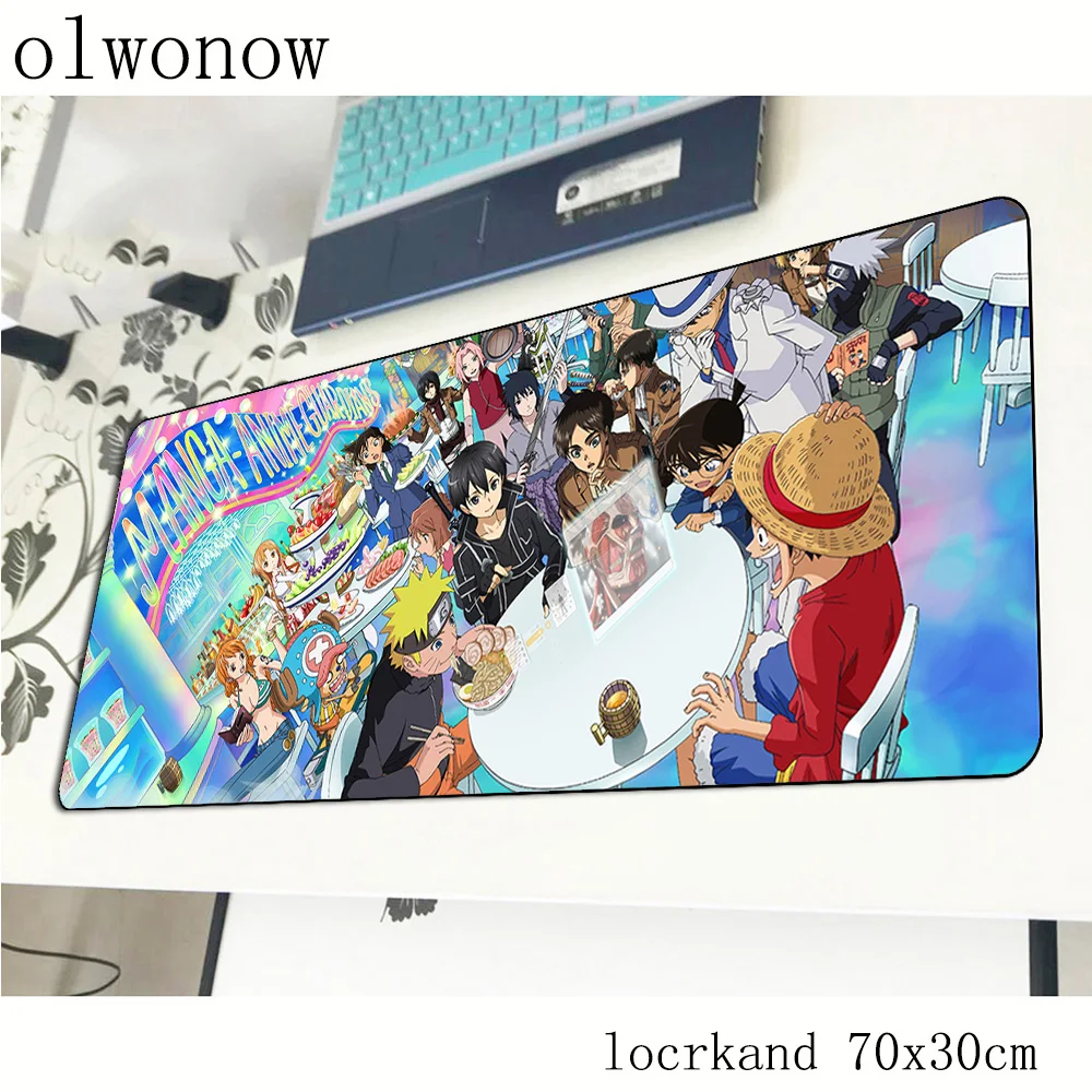 Коврик для мыши Detective Conan, подарок для геймера, мальчика, 700x300x2 мм, коврик для мыши, игровой коврик для мыши, персональный Коврик для мыши, компьютерный Настольный коврик