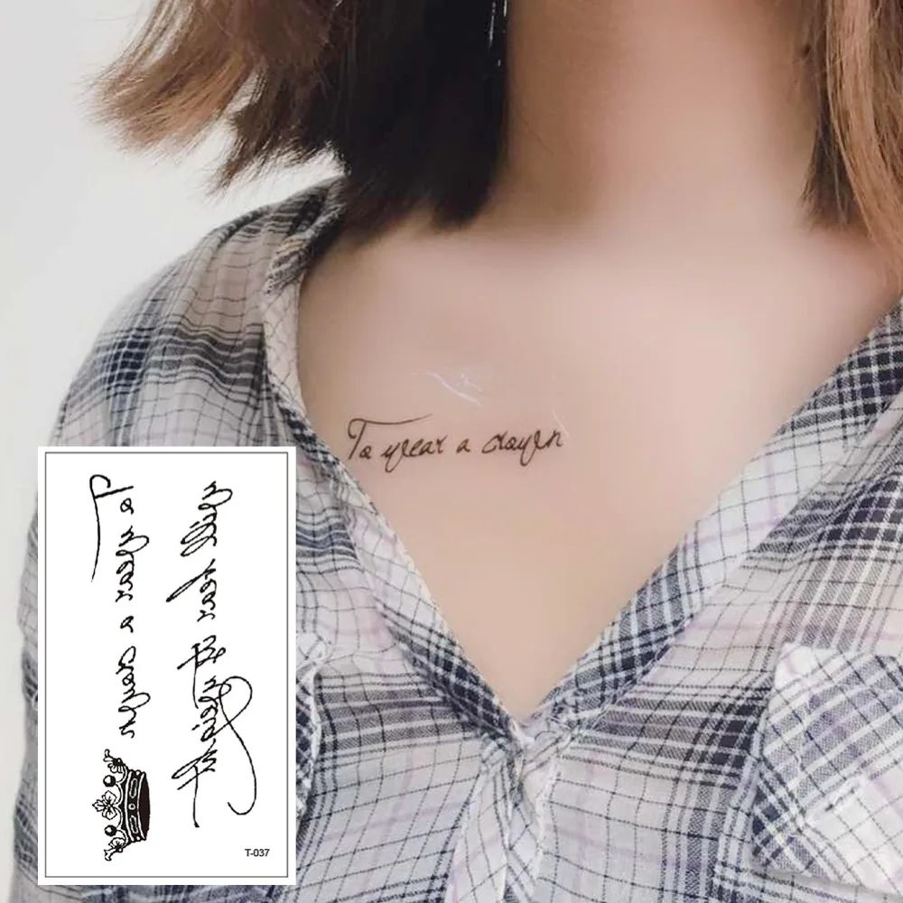 

Small Sexy Lips Leaf Black Cartoon Temporary Tattoo Cute Star Tattoo Sticker Love Women Body Finger Art Waterproof Tatoo T-037