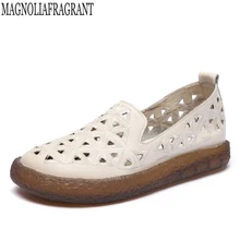 Г., вышивка шитьё на платформе женская обувь из натуральной кожи слипоны на плоской подошве, обувь ручной работы Лоферы Мокасины Женская обувь на плоской подошве w72