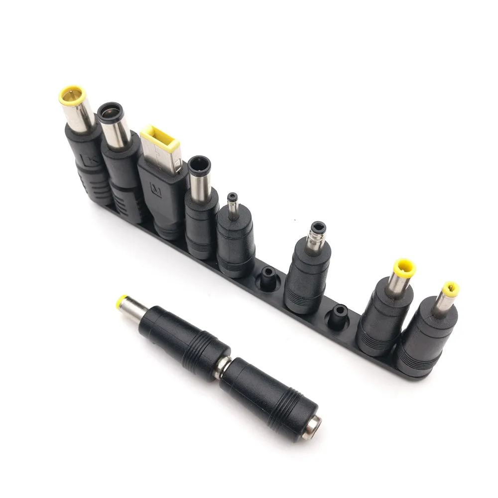 

10PCS Universal 5.5x2.1mm Multi-type Male Jack for DC Plugs for AC Power Adapter Computer Cables Connectors For Notebook Laptop