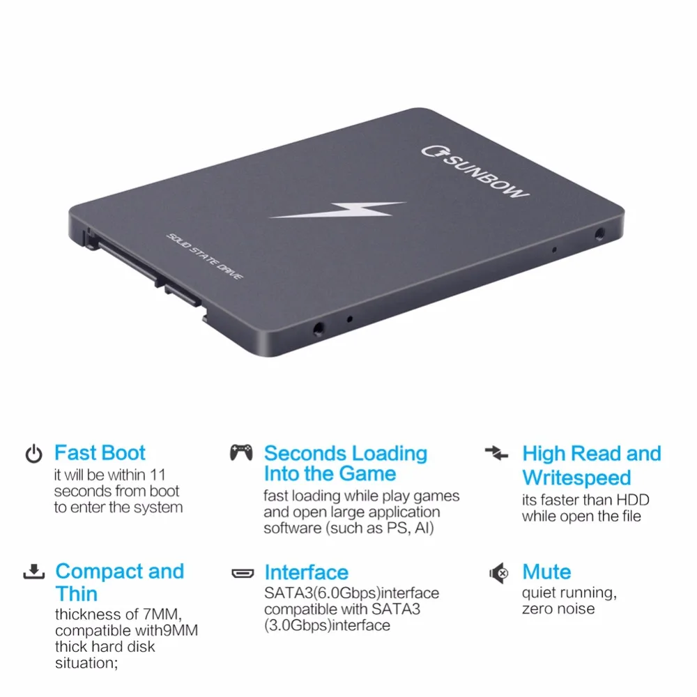 X3-240GB) TC-SUNBOW SSD 2,5 дюймов SATA3 240GB Внутренний твердотельный диск Жесткий диск для ноутбука